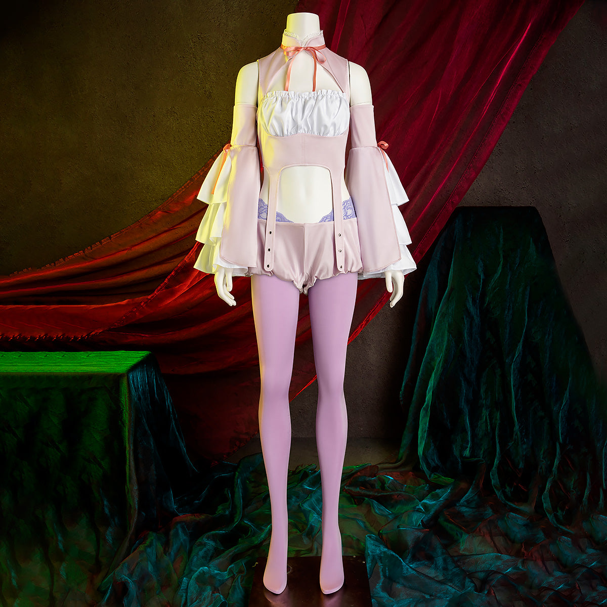 The Magical Girl and the Evil Lieutenant Used to Be Archenemies Byakuya Mimori Cosplay Costume - Tophatter Daily Deals